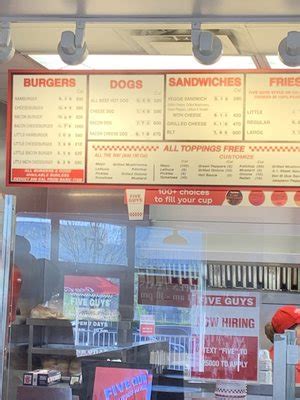 Five Guys (44650 Waxpool Rd.) VA